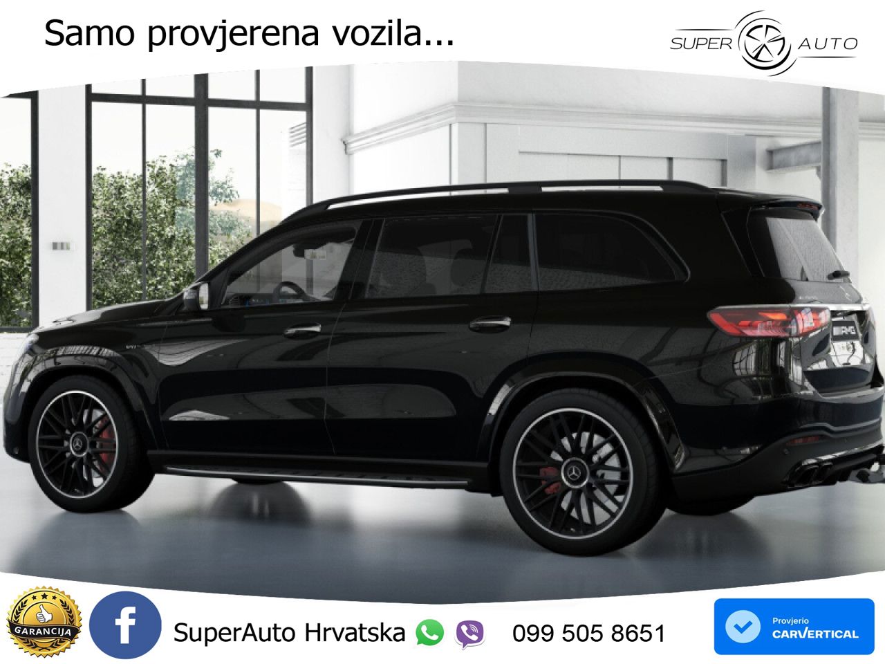 Mercedes-Benz GLS AMG GLS 63 V8 EQ Boost 4MATIC+ AMG SPEEDSHIFT TCT 9G ACC+HEAD+4xGR SJED+360+PANO