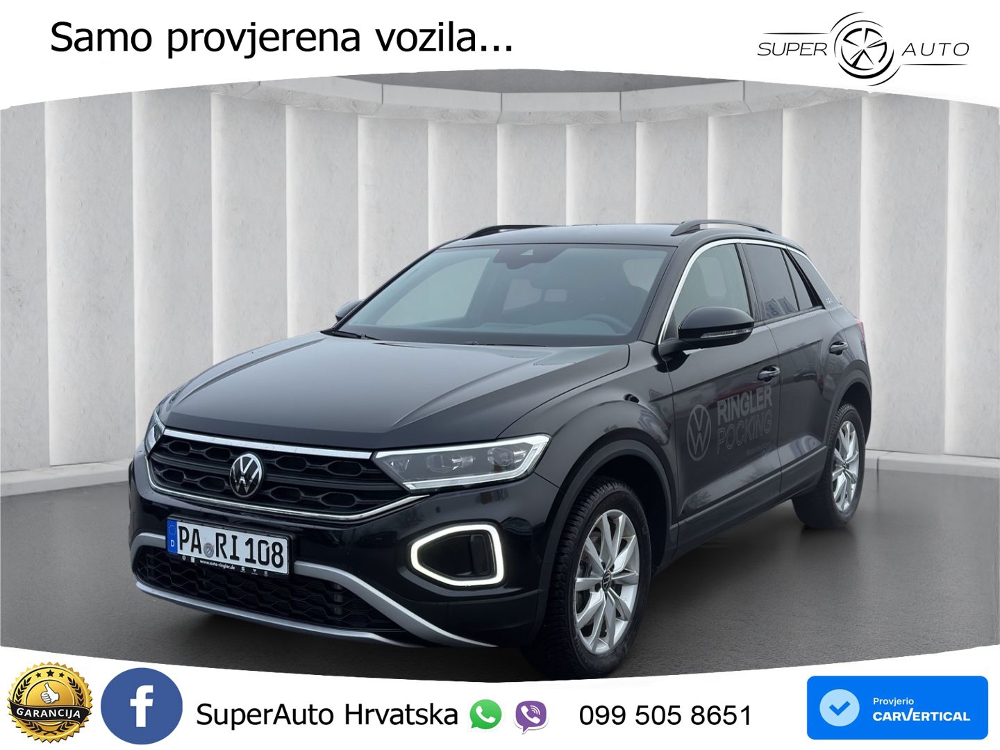Volkswagen T-Roc I 2.0 TDI (150 KS) DSG LED+GR SJED+ACC