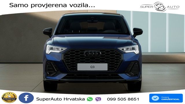 Audi Q3 II Sportback 35 TFSI (150 KS) S tronic S line LED+GR SJED+ACC