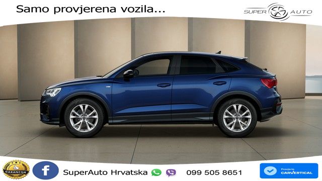Audi Q3 II Sportback 35 TFSI (150 KS) S tronic S line LED+GR SJED+ACC