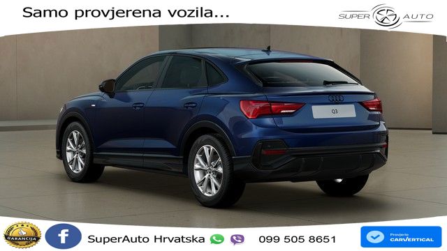 Audi Q3 II Sportback 35 TFSI (150 KS) S tronic S line LED+GR SJED+ACC