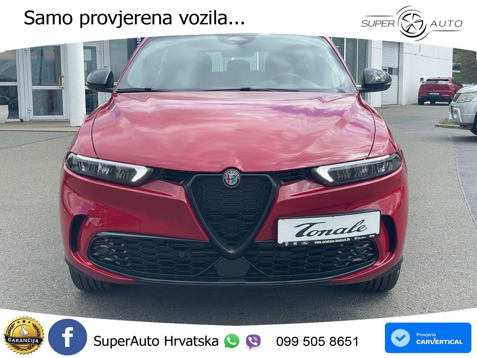 Alfa Romeo Tonale 1.5 Turbo (130 KS) 48V-Hybrid TCT LED+GR SJED+ACC