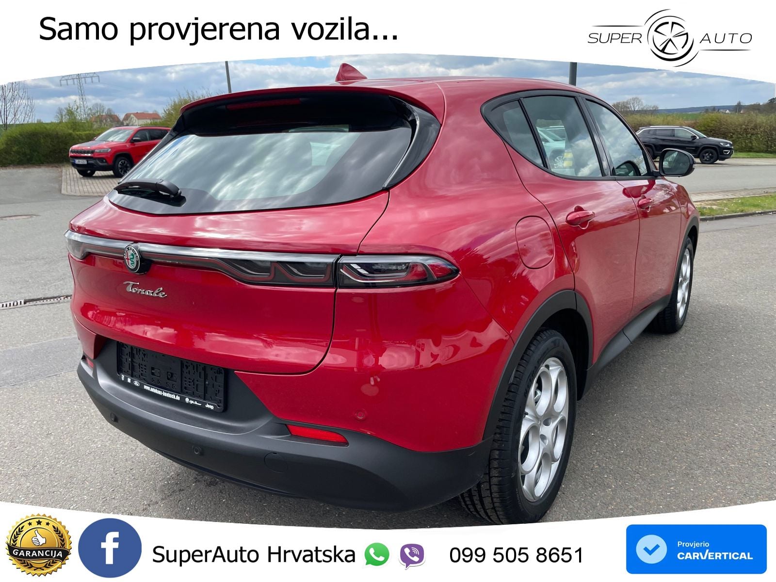 Alfa Romeo Tonale 1.5 Turbo (130 KS) 48V-Hybrid TCT LED+GR SJED+ACC