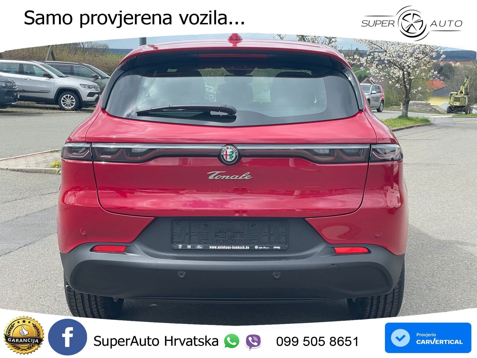 Alfa Romeo Tonale 1.5 Turbo (130 KS) 48V-Hybrid TCT LED+GR SJED+ACC