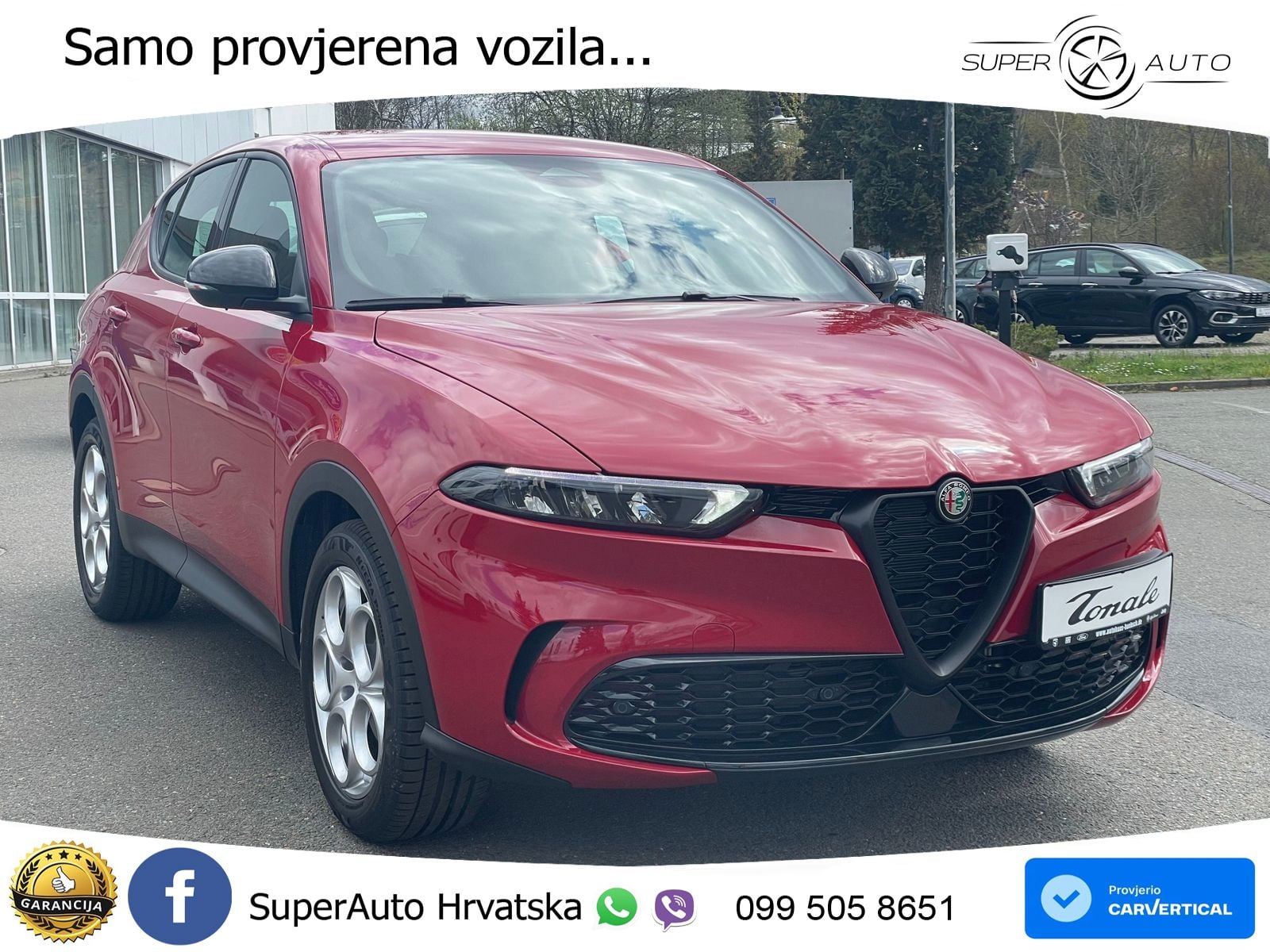 Alfa Romeo Tonale 1.5 Turbo (130 KS) 48V-Hybrid TCT LED+GR SJED+ACC