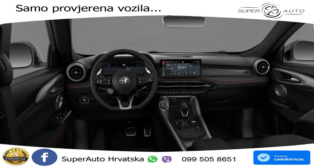 Alfa Romeo Tonale 1.5 VGT (160 KS) 48V-Hybrid TCT LED+GR SJED+ACC