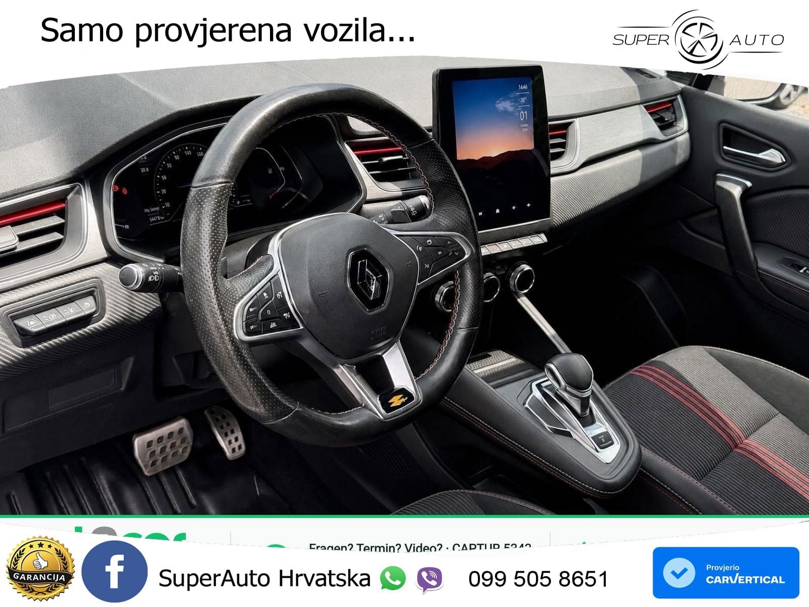 Renault Captur 1.3 TCe (140 KS) EDC R.S. Line LED+GR SJED+ACC