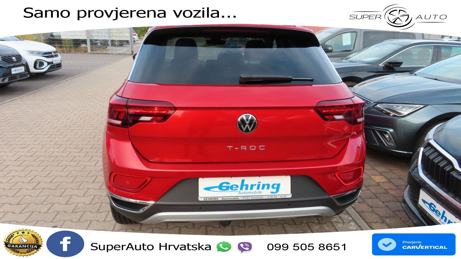 Volkswagen T-Roc 1.5 TSI (150 KS) DSG LED+GR SJED+ACC