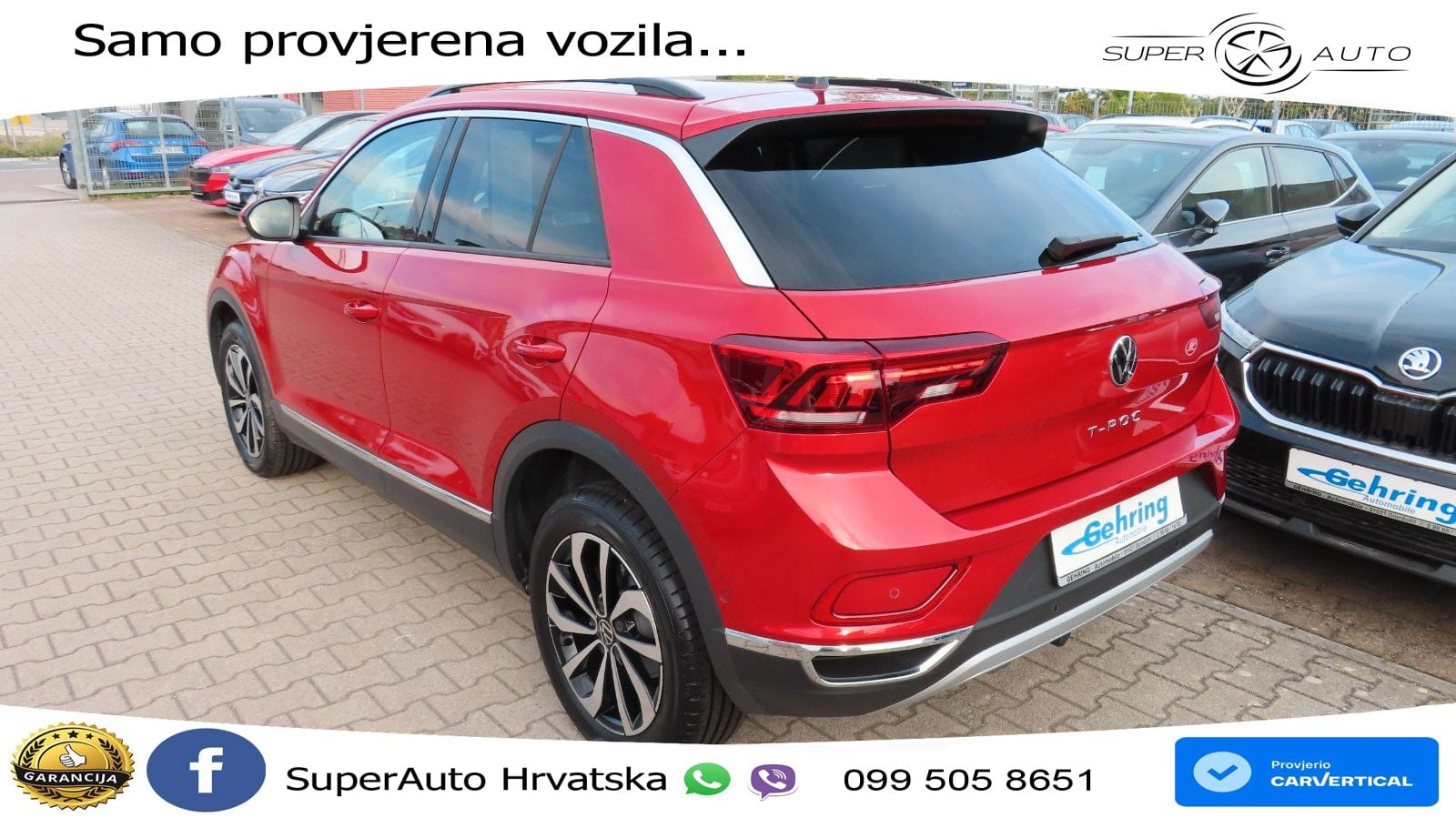 Volkswagen T-Roc 1.5 TSI (150 KS) DSG LED+GR SJED+ACC