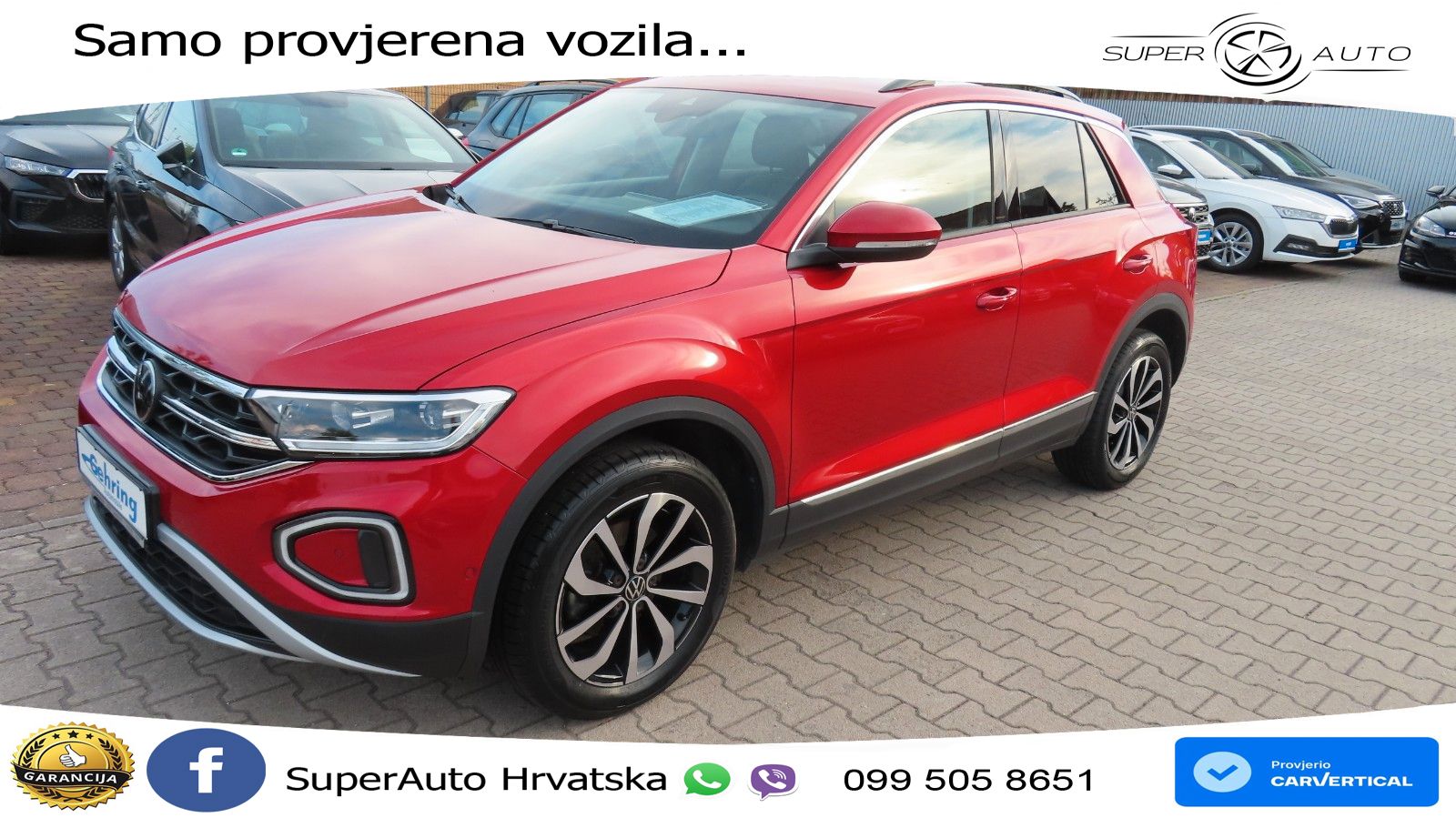 Volkswagen T-Roc 1.5 TSI (150 KS) DSG LED+GR SJED+ACC