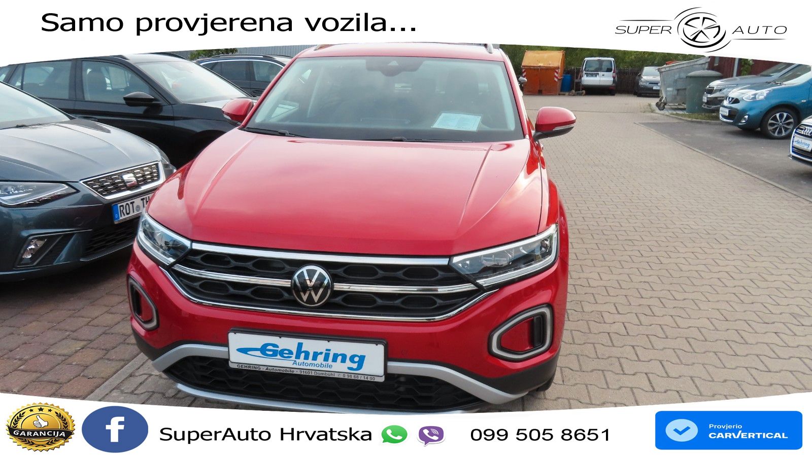 Volkswagen T-Roc 1.5 TSI (150 KS) DSG LED+GR SJED+ACC
