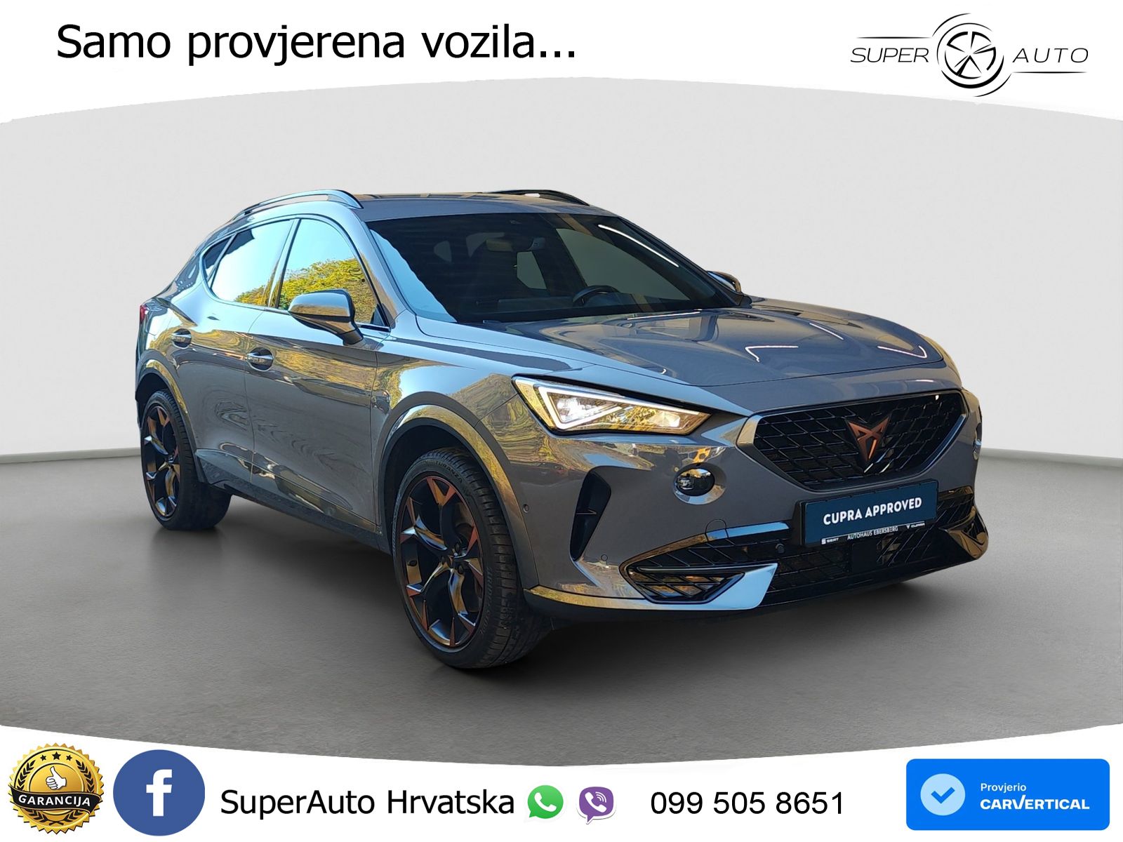 Cupra Formentor 1.4 TSI (245 KS) e-Hybrid DSG VZ LED+GR SJED+ACC
