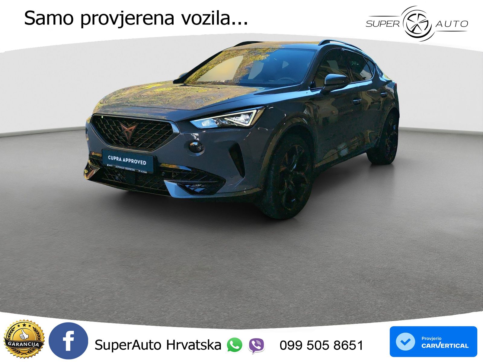 Cupra Formentor 1.4 TSI (245 KS) e-Hybrid DSG VZ LED+GR SJED+ACC