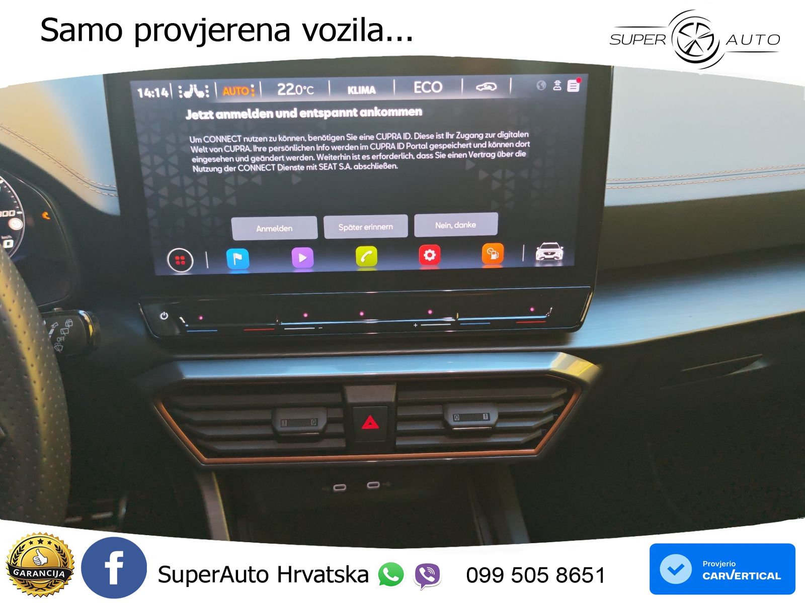 Cupra Formentor 1.4 TSI (245 KS) e-Hybrid DSG VZ LED+GR SJED+ACC