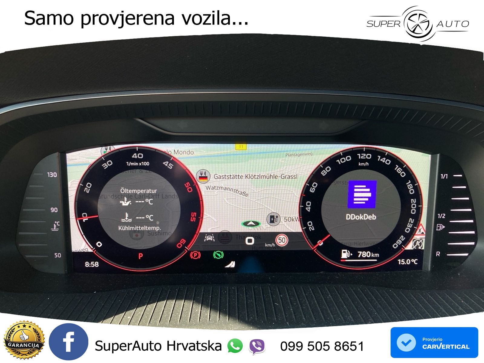 Škoda Octavia Combi 2.0 TDI (150 KS) DSG SportLine LED+GR SJED+ACC