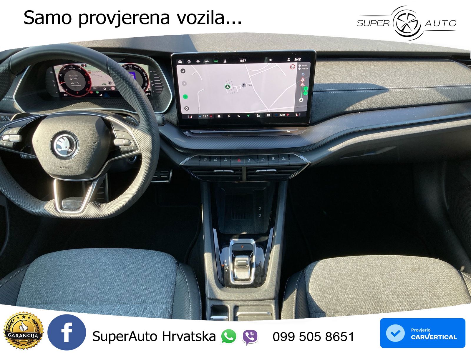 Škoda Octavia Combi 2.0 TDI (150 KS) DSG SportLine LED+GR SJED+ACC