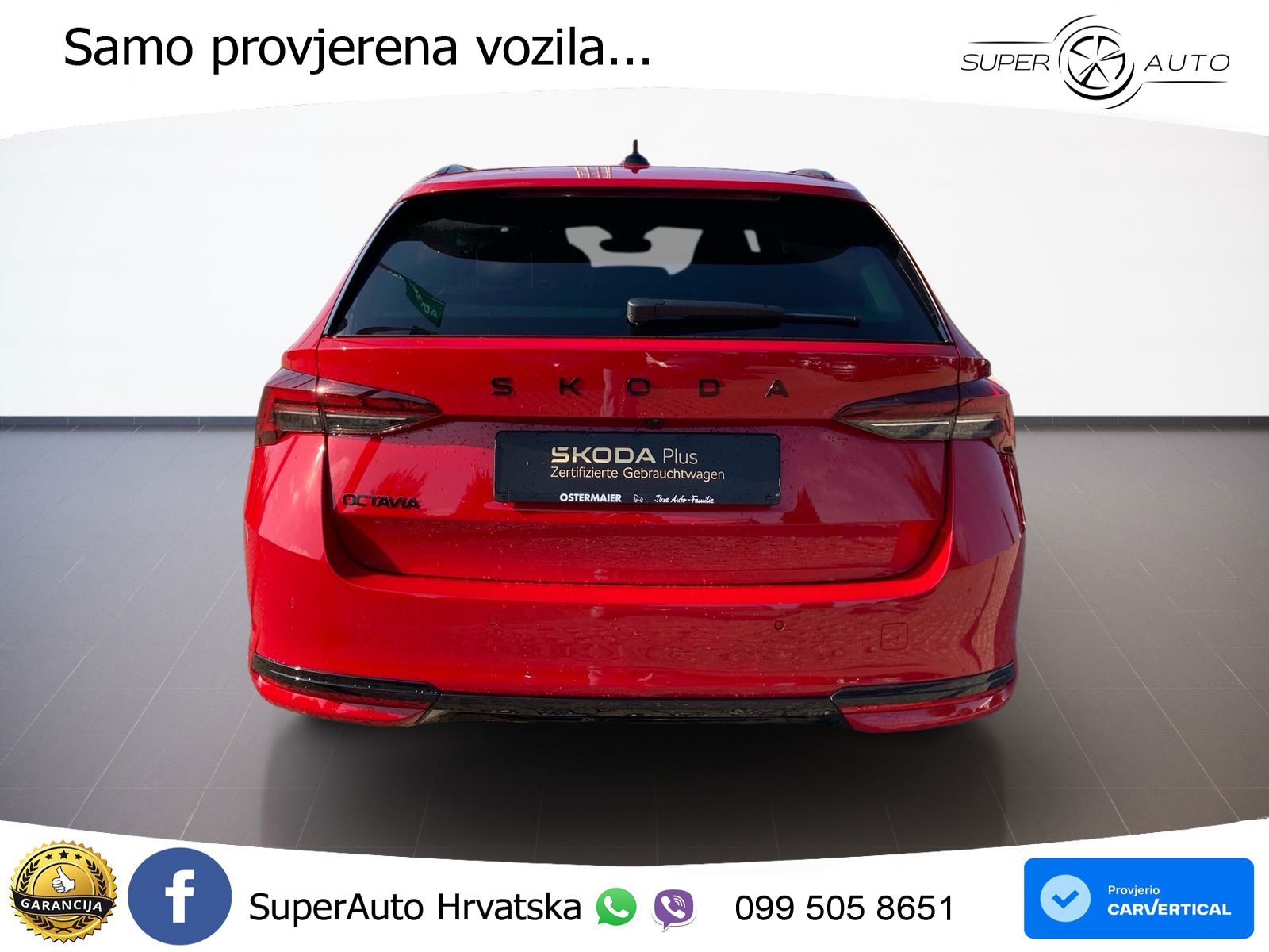 Škoda Octavia Combi 2.0 TDI (150 KS) DSG SportLine LED+GR SJED+ACC