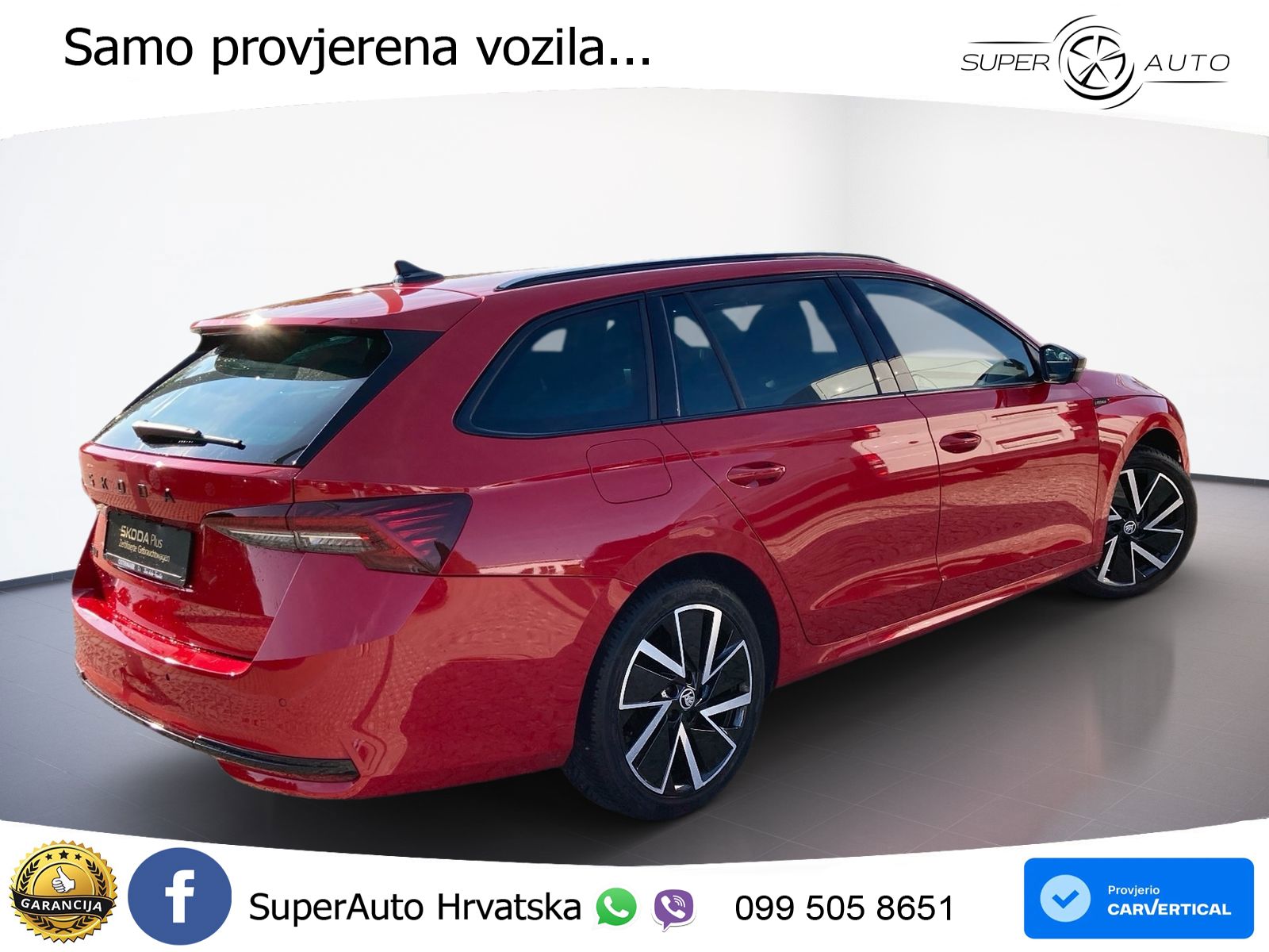 Škoda Octavia Combi 2.0 TDI (150 KS) DSG SportLine LED+GR SJED+ACC