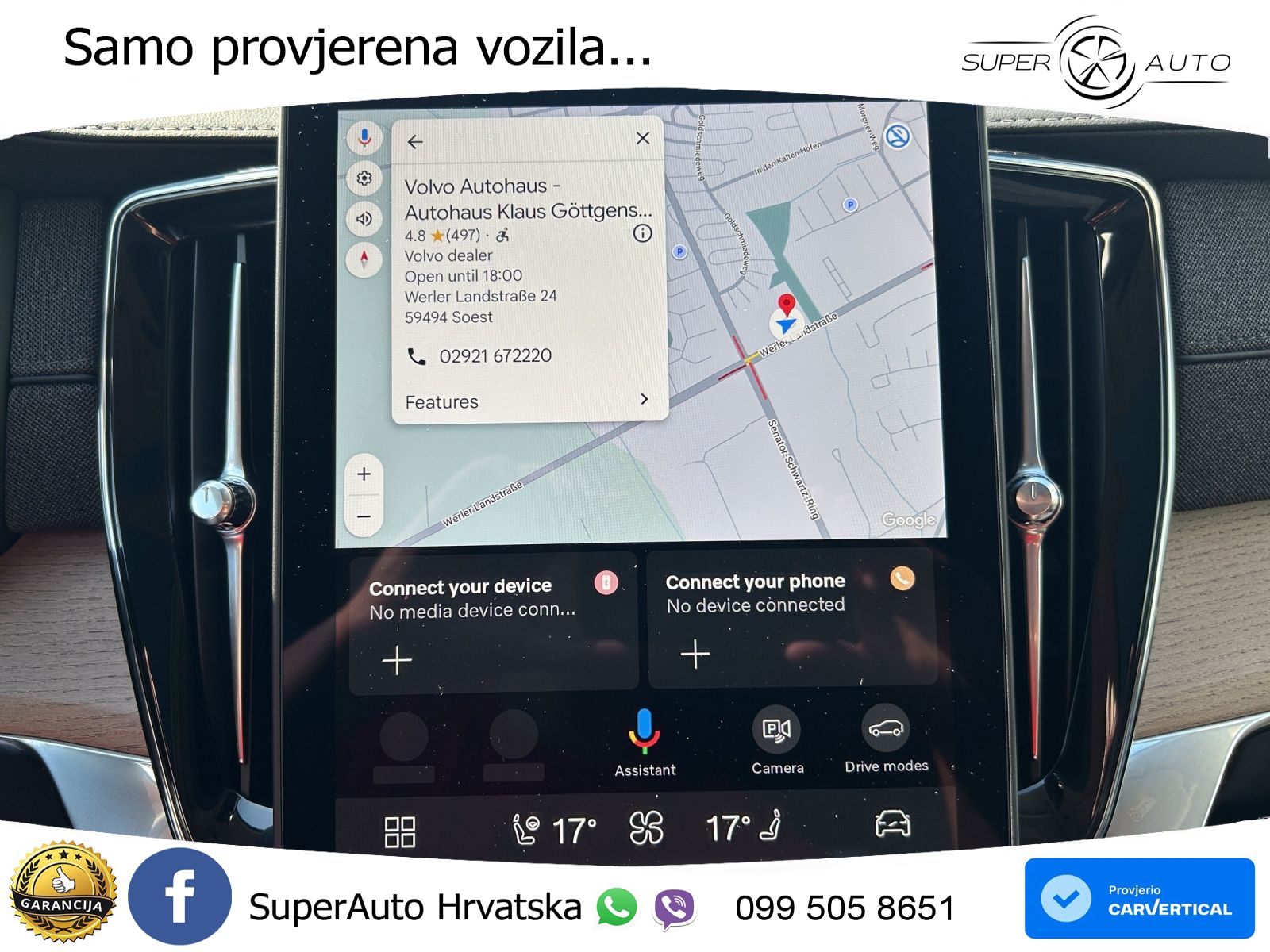Volvo XC90 2.0 T8 AWD Automatic ACC+HEAD+4xGR SJED+360+PANO