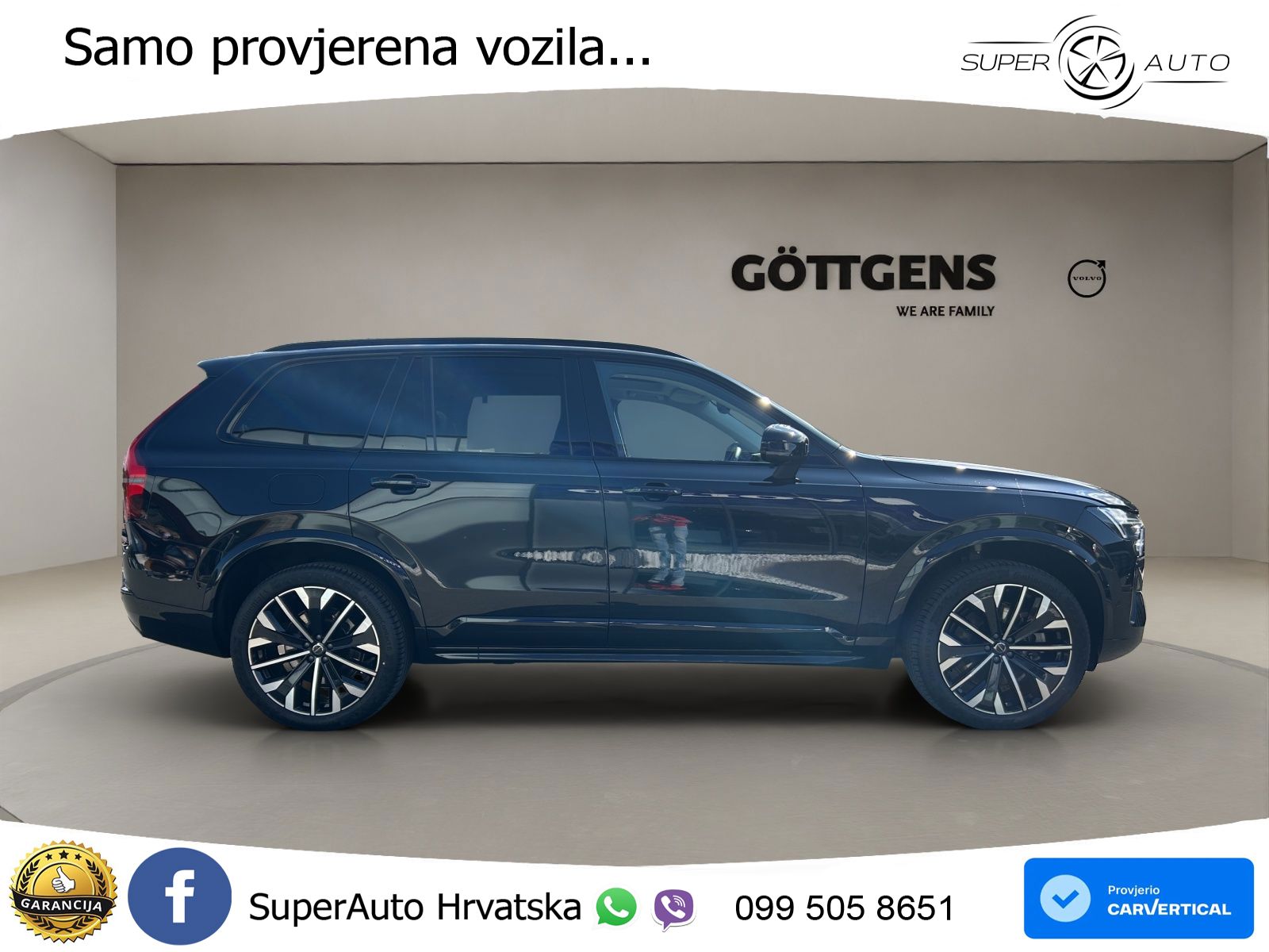 Volvo XC90 2.0 T8 AWD Automatic ACC+HEAD+4xGR SJED+360+PANO