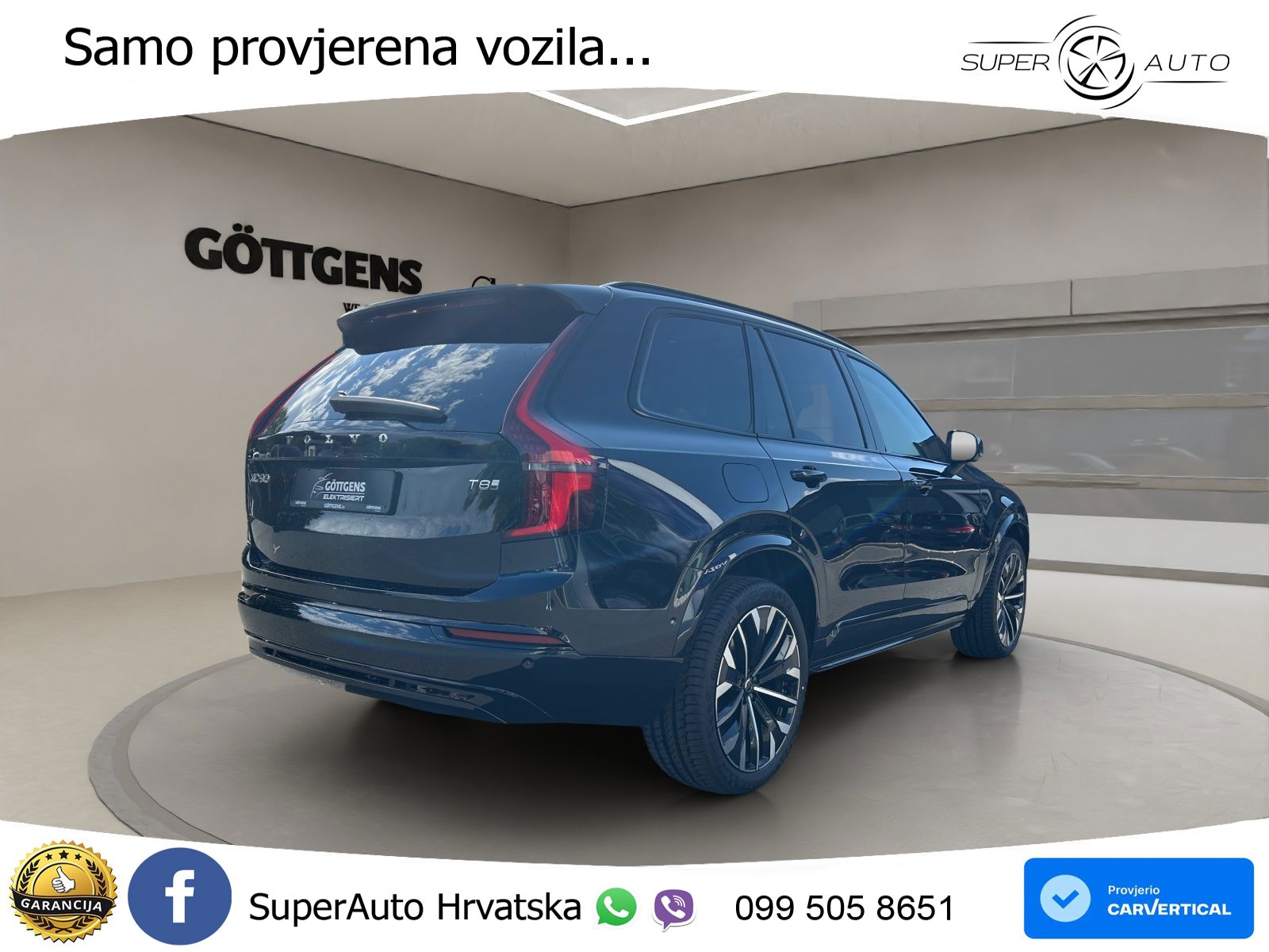 Volvo XC90 2.0 T8 AWD Automatic ACC+HEAD+4xGR SJED+360+PANO