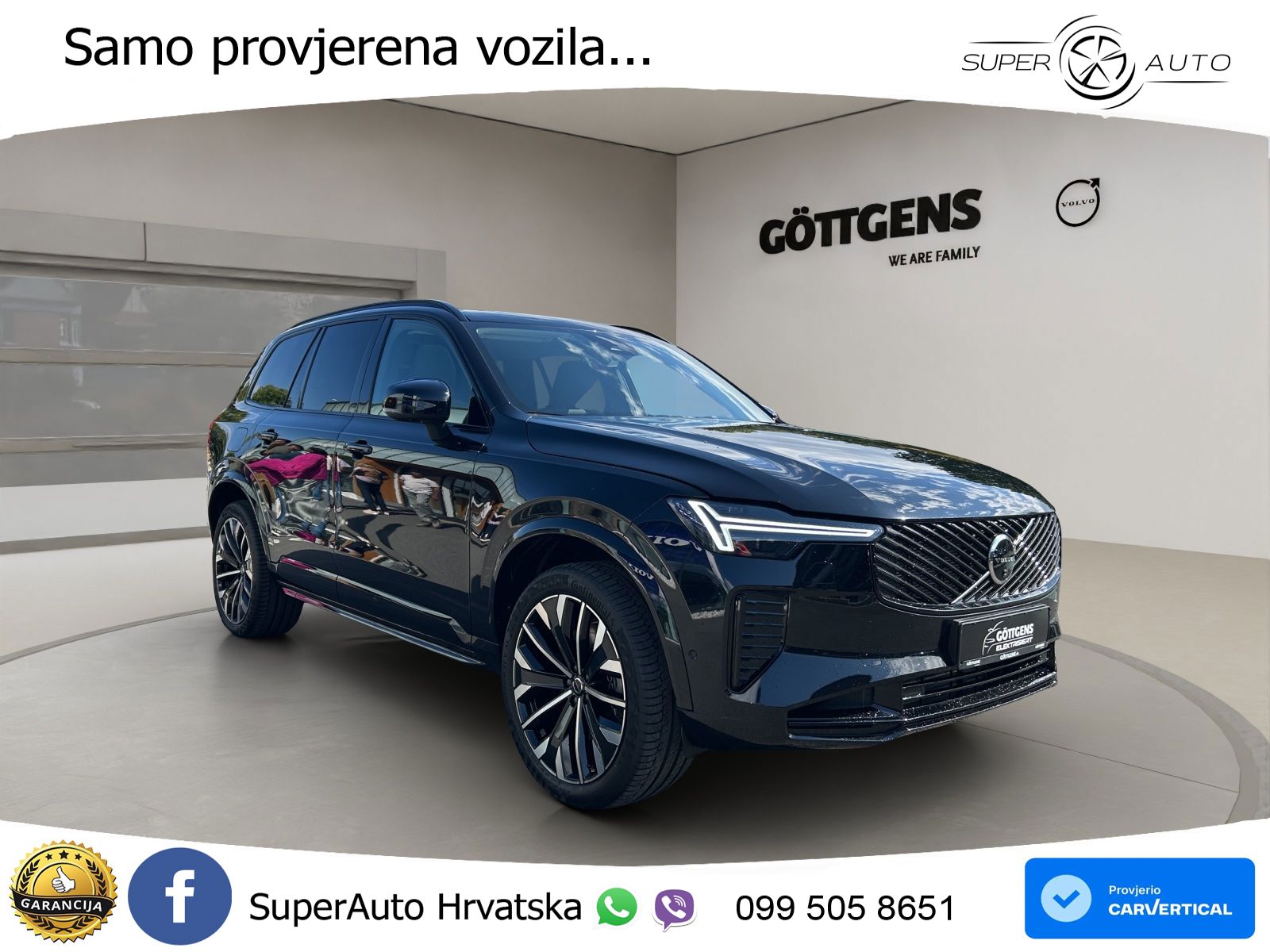 Volvo XC90 2.0 T8 AWD Automatic ACC+HEAD+4xGR SJED+360+PANO