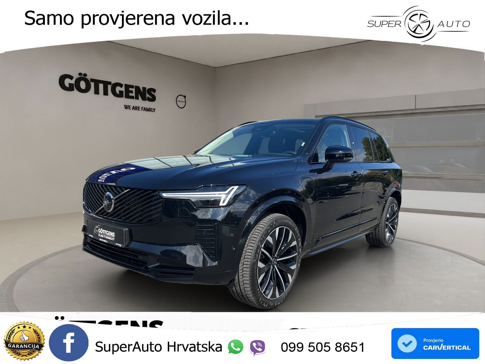 Volvo XC90 2.0 T8 AWD Automatic ACC+HEAD+4xGR SJED+360+PANO