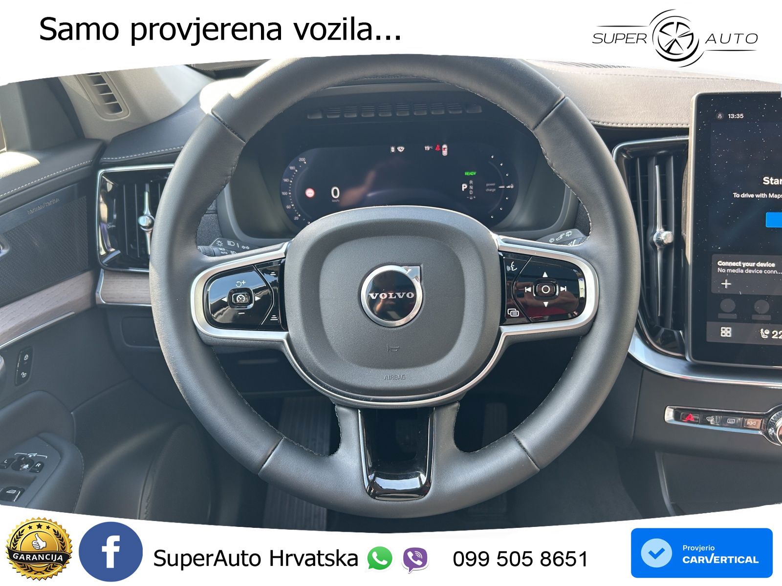 Volvo XC90 2.0 T8 AWD Automatic ACC+HEAD+4xGR SJED+360+PANO