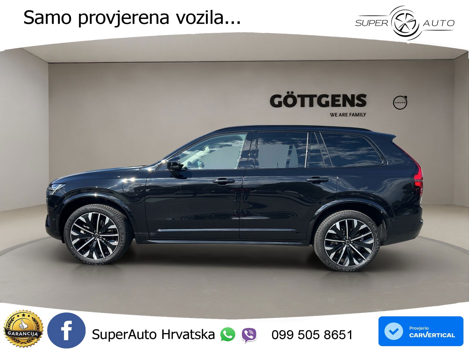 Volvo XC90 2.0 T8 AWD Automatic ACC+HEAD+4xGR SJED+360+PANO