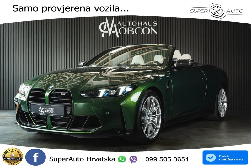 BMW M4 Convertible Competition 3.0 (530 KS) xDrive Steptronic