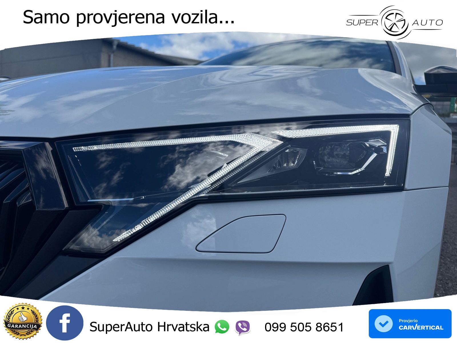Škoda Octavia Combi 2.0 TSI (204 KS) 4x4 DSG SportLine LED+GR SJED+ACC