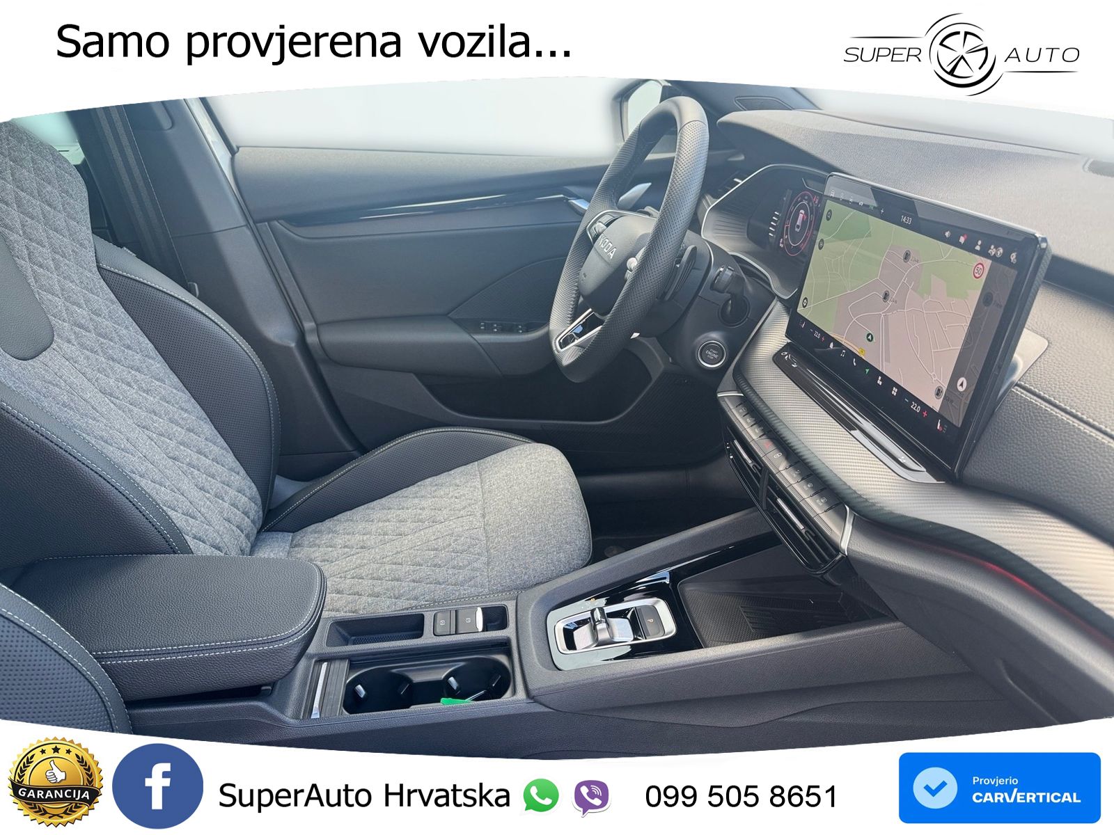 Škoda Octavia Combi 2.0 TSI (204 KS) 4x4 DSG SportLine LED+GR SJED+ACC