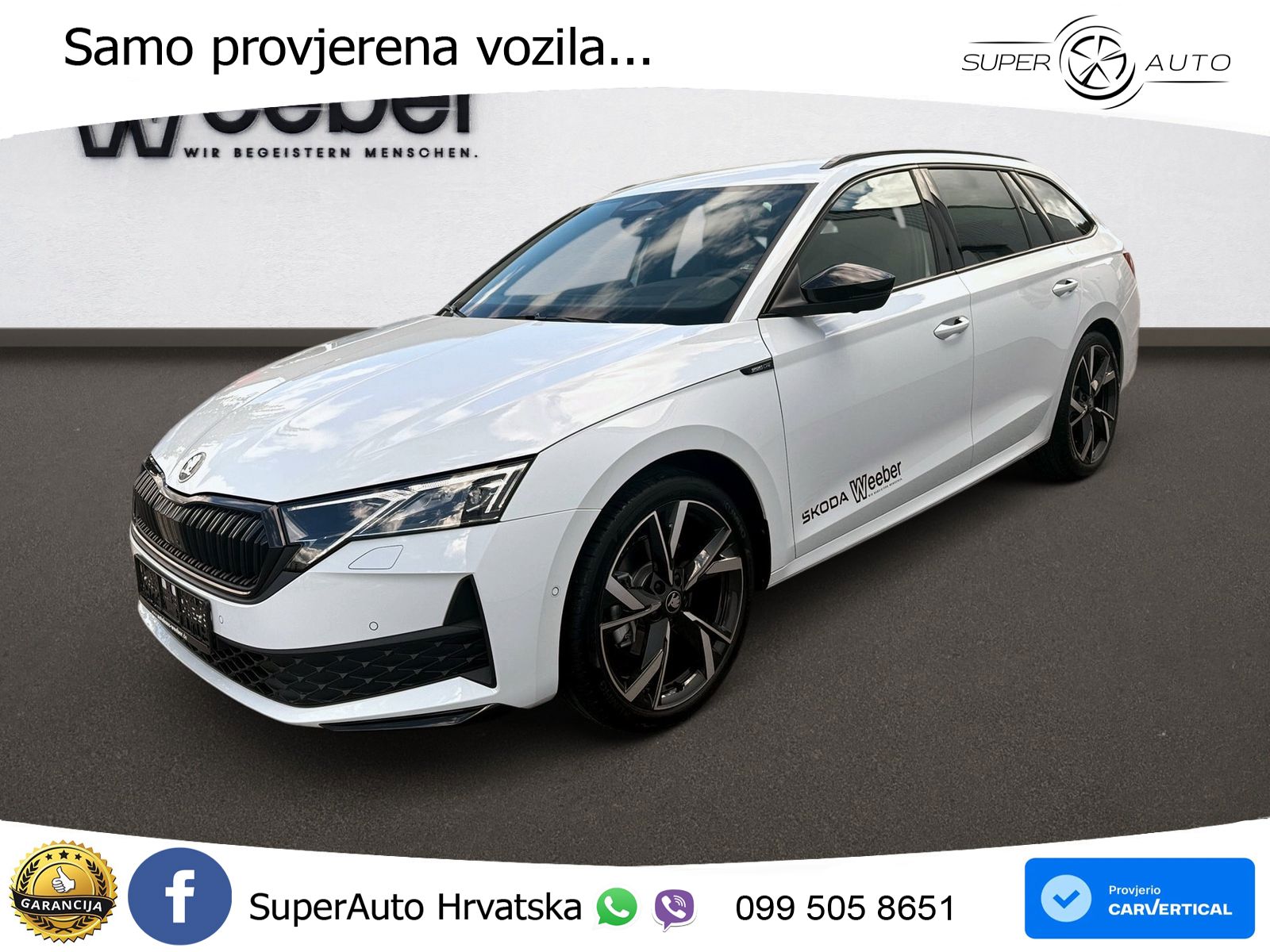 Škoda Octavia Combi 2.0 TSI (204 KS) 4x4 DSG SportLine LED+GR SJED+ACC