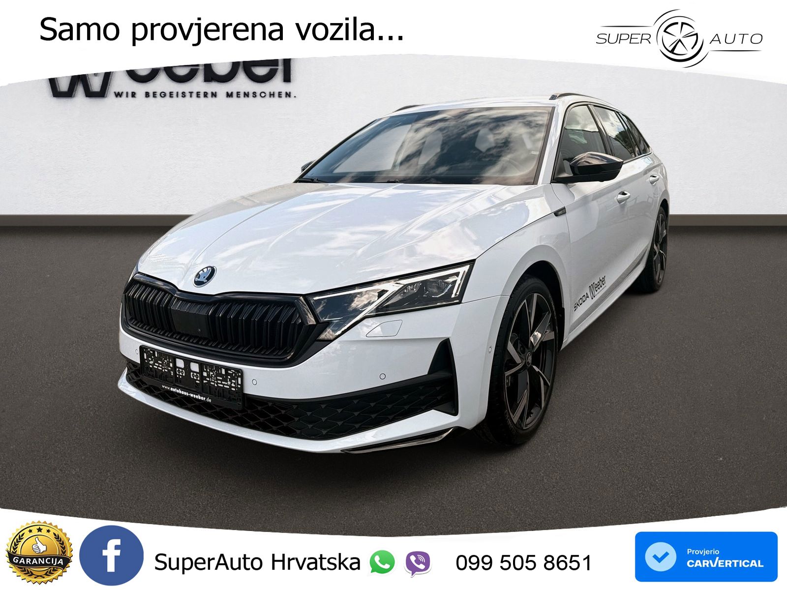 Škoda Octavia Combi 2.0 TSI (204 KS) 4x4 DSG SportLine LED+GR SJED+ACC