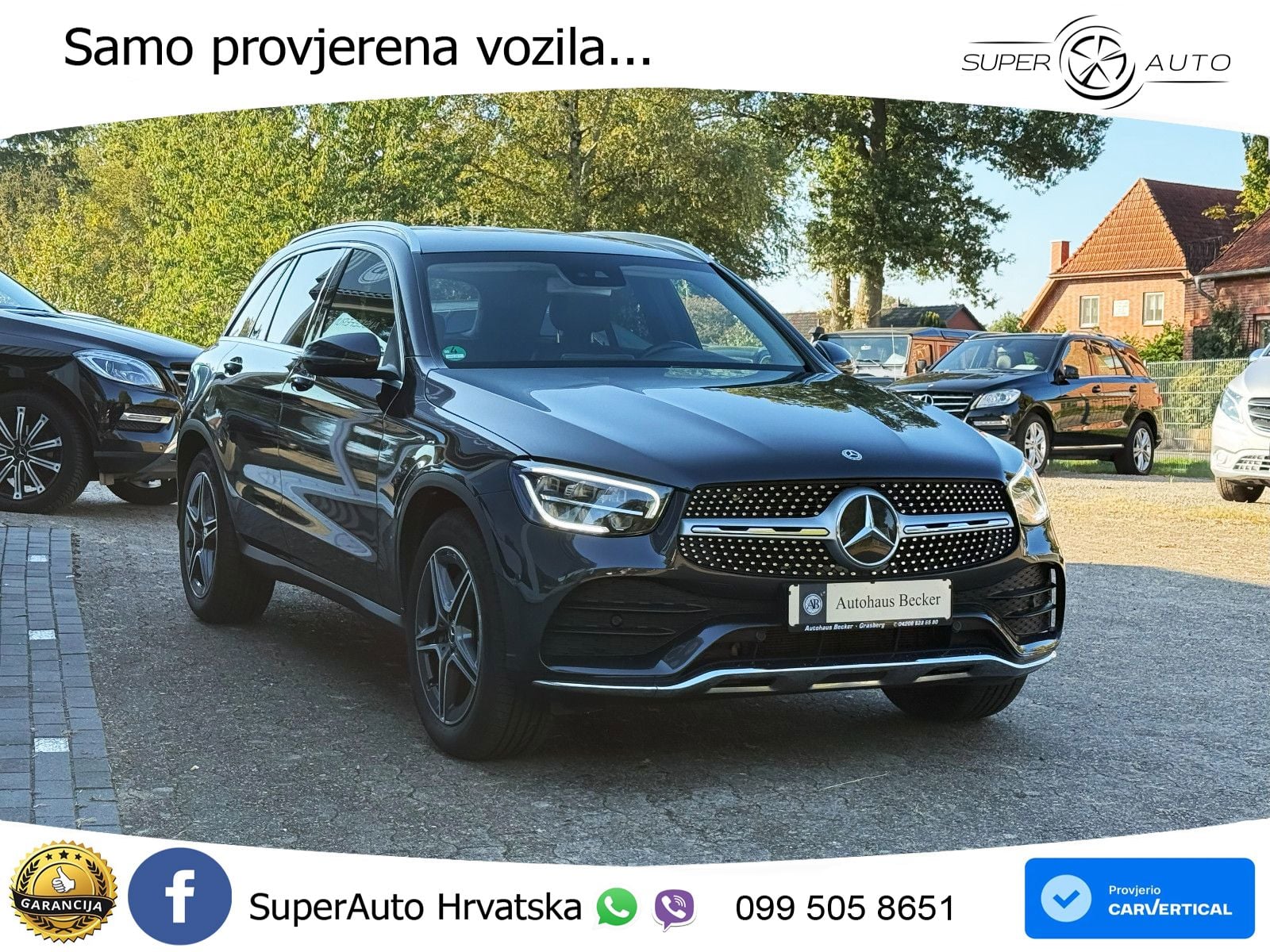 Mercedes GLC 200 (197 KS) 4MATIC G-TRONIC AMG LED+GR SJED+ACC