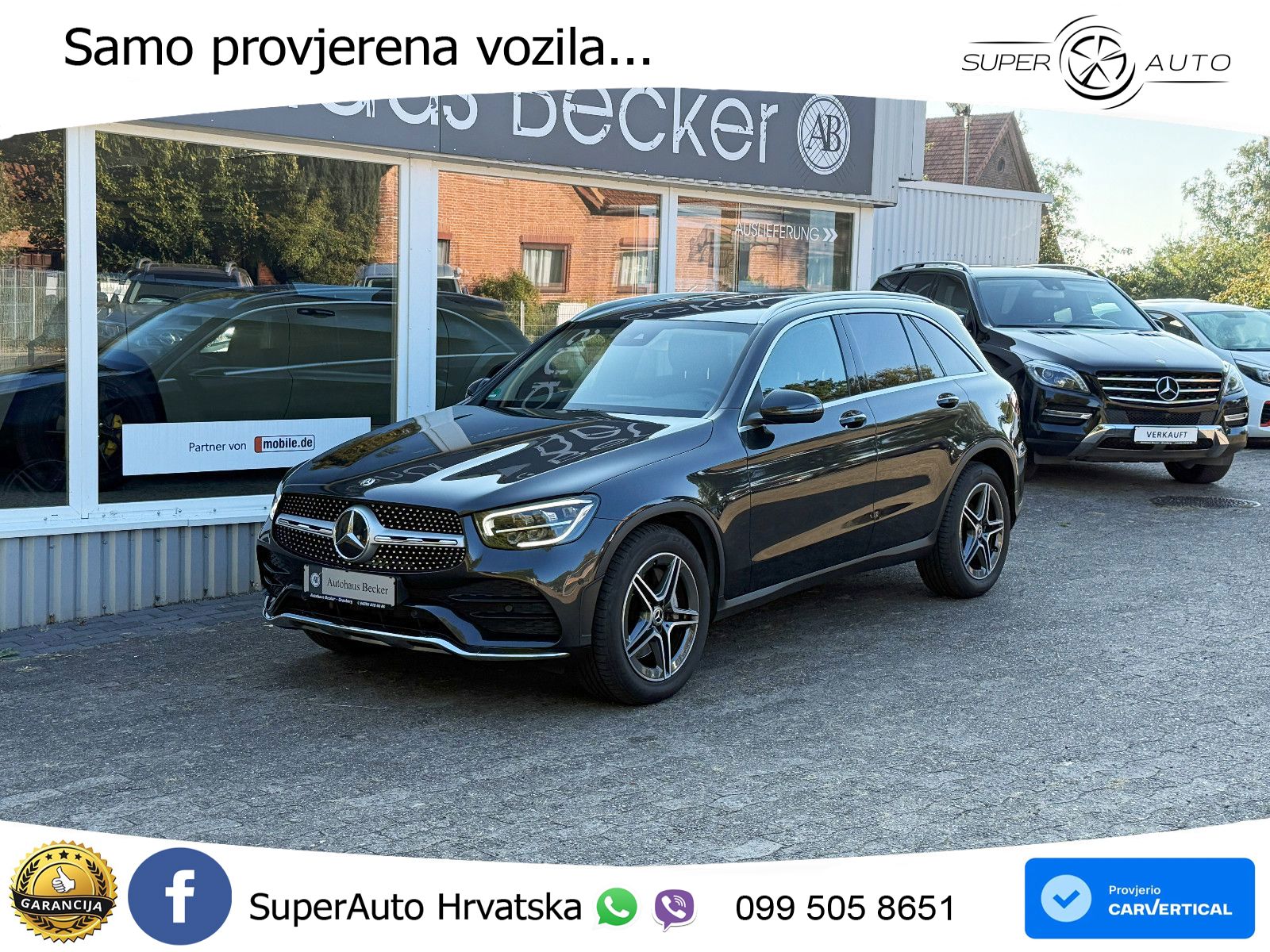 Mercedes GLC 200 (197 KS) 4MATIC G-TRONIC AMG LED+GR SJED+ACC