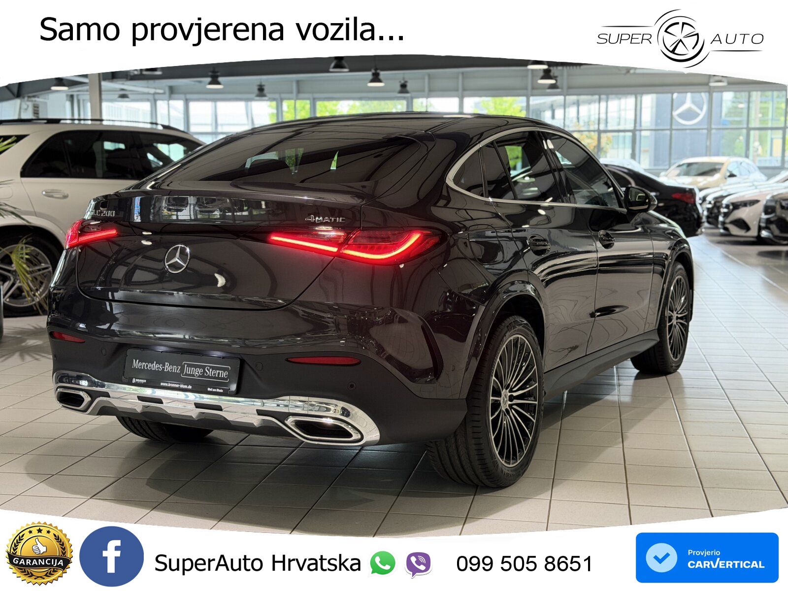 Mercedes GLC Coupe 200 (204 KS) 4MATIC 9G-TRONIC AMG