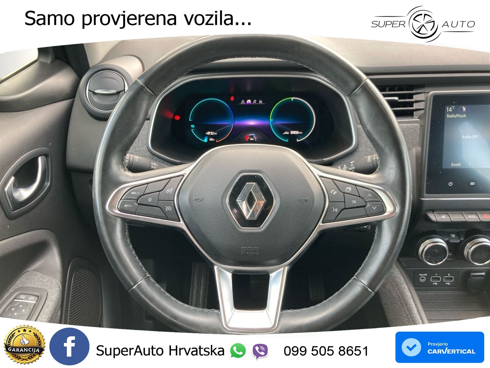 Renault Zoe 52 kWh (135 KS) Electric