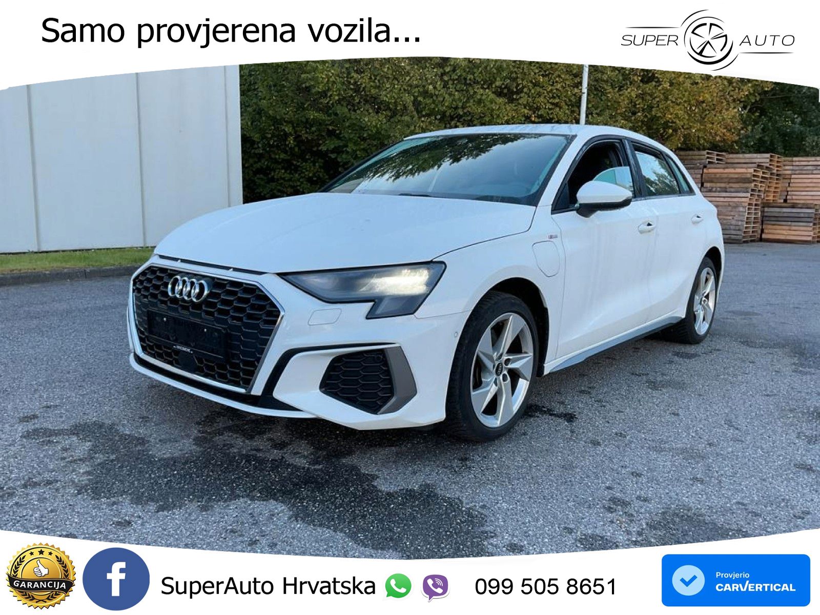 Audi A3 40 TFSIe (204 KS) S tronic S line LED+GR SJED+ACC