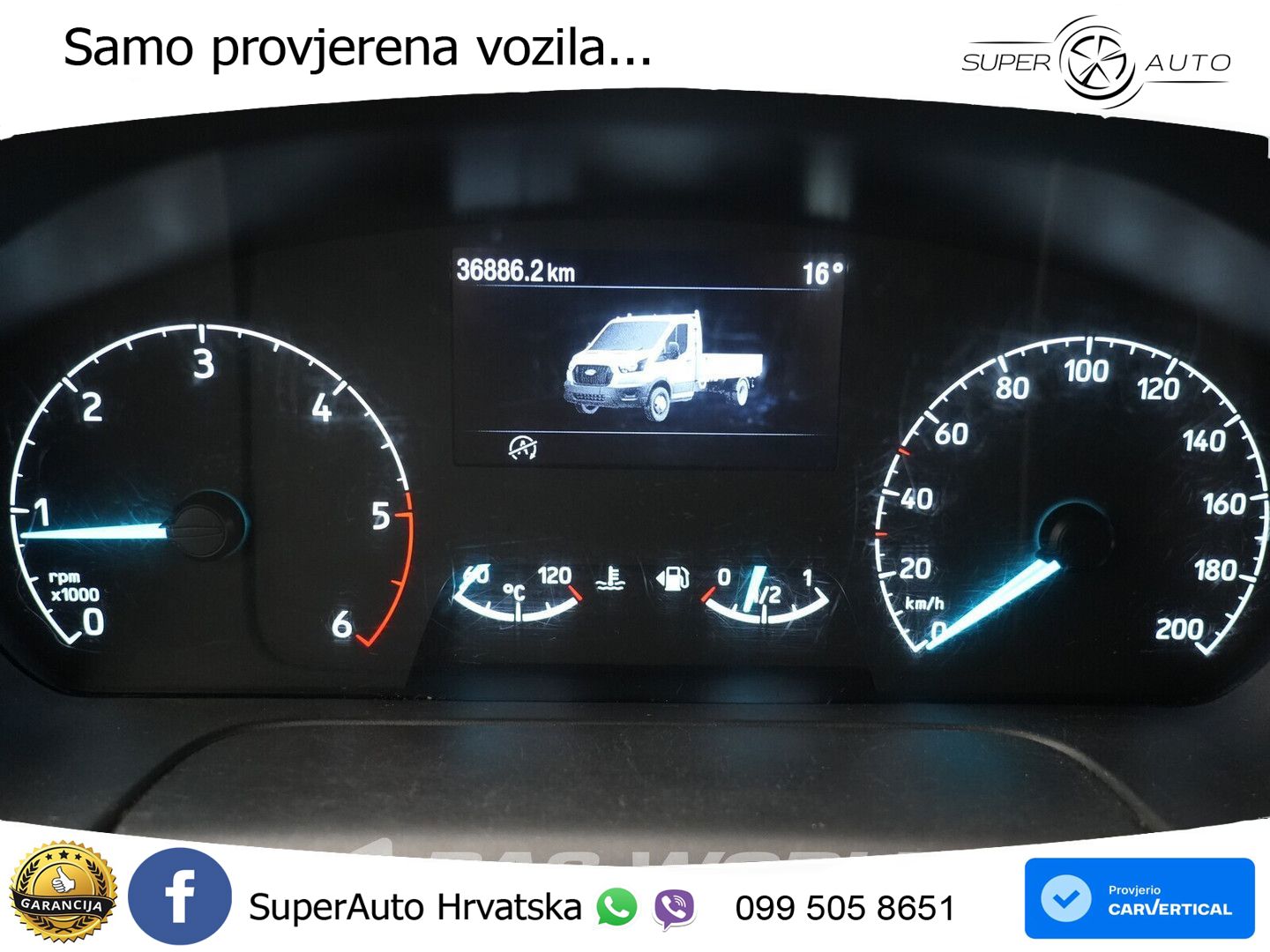 Ford Transit 165pk Kipper Dubbellucht 3,5t Trekhaak A 165 KS