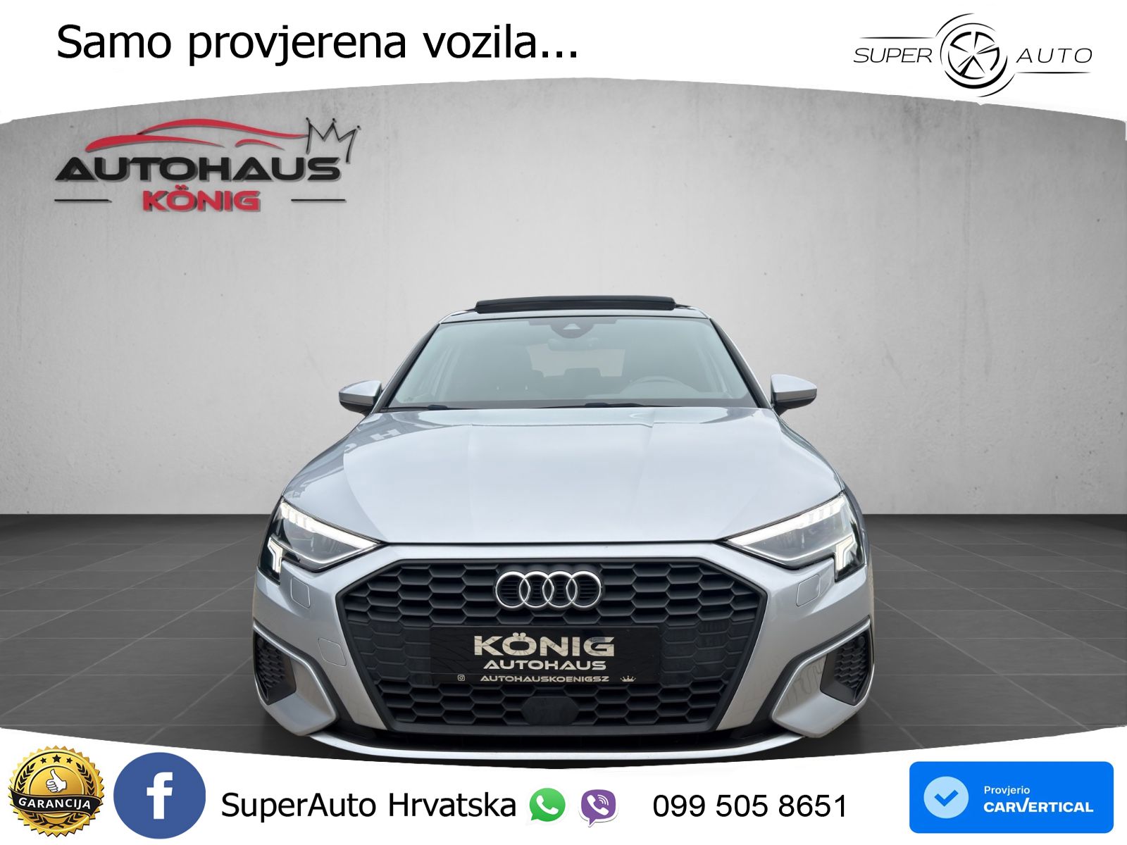 Audi A3 35 TFSI (150 KS) LED+GR SJED+ACC