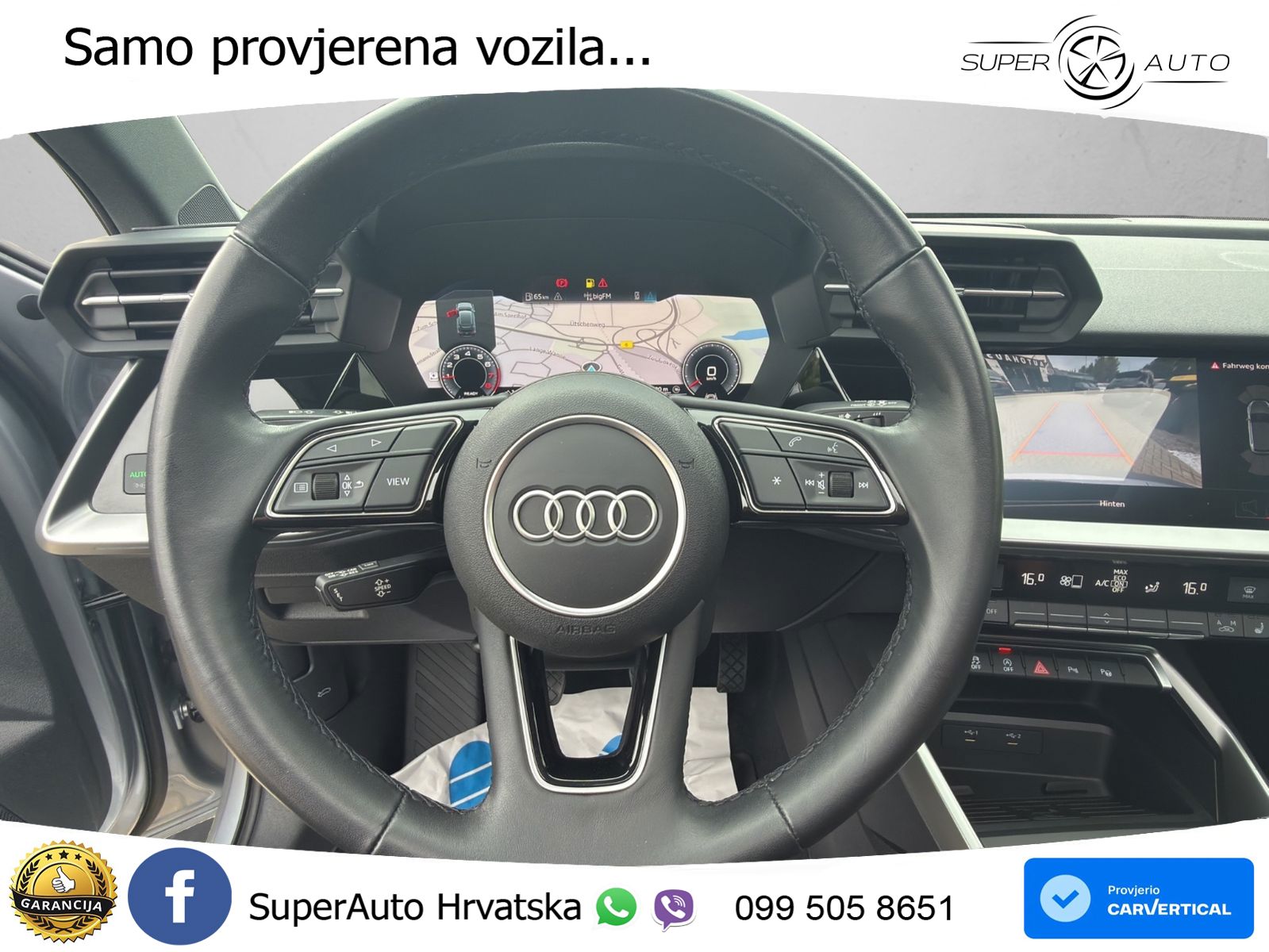 Audi A3 35 TFSI (150 KS) LED+GR SJED+ACC