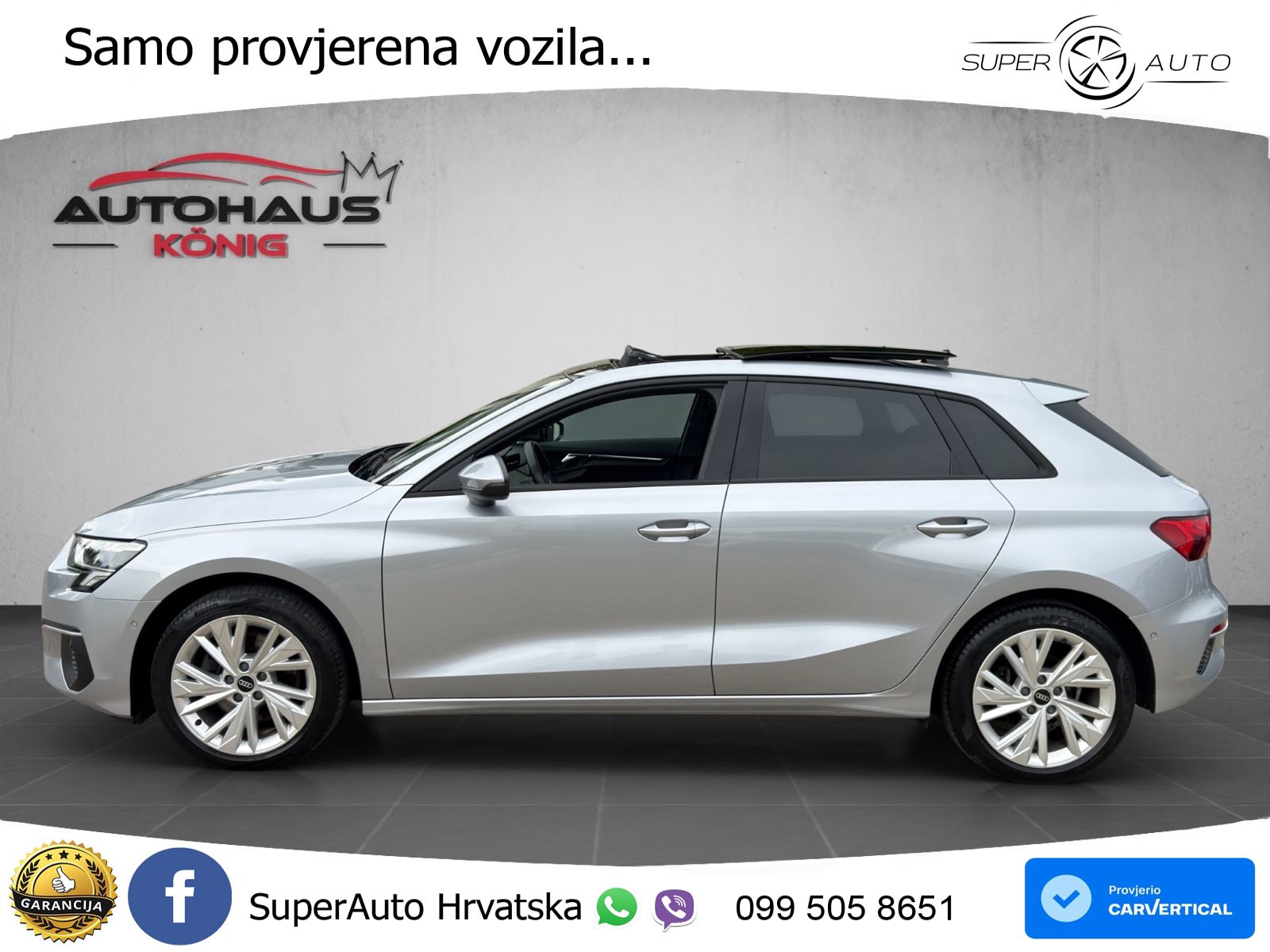 Audi A3 35 TFSI (150 KS) LED+GR SJED+ACC
