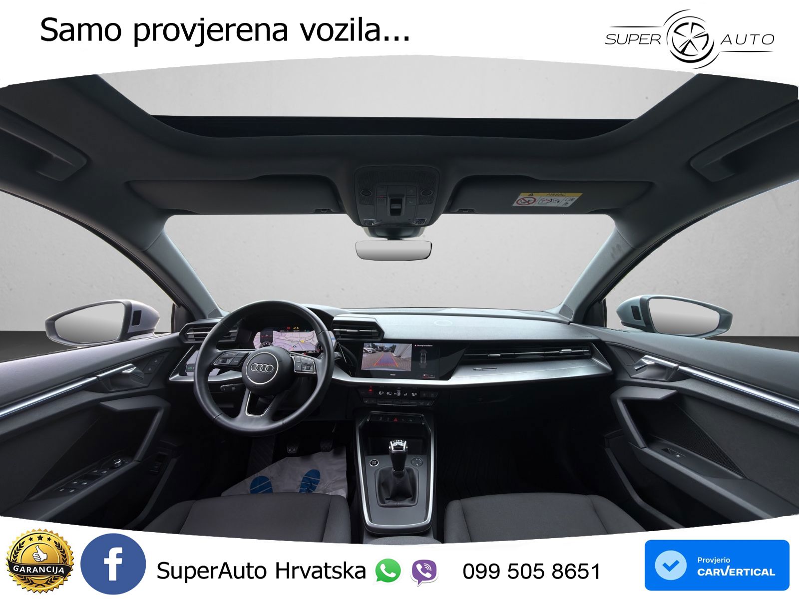 Audi A3 35 TFSI (150 KS) LED+GR SJED+ACC