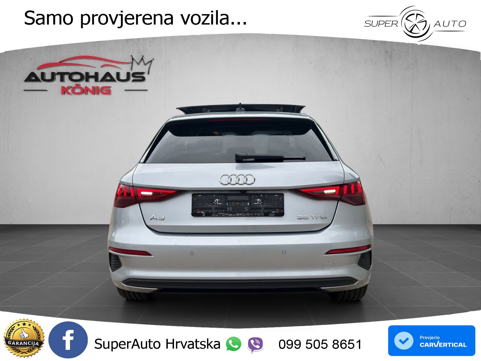 Audi A3 35 TFSI (150 KS) LED+GR SJED+ACC
