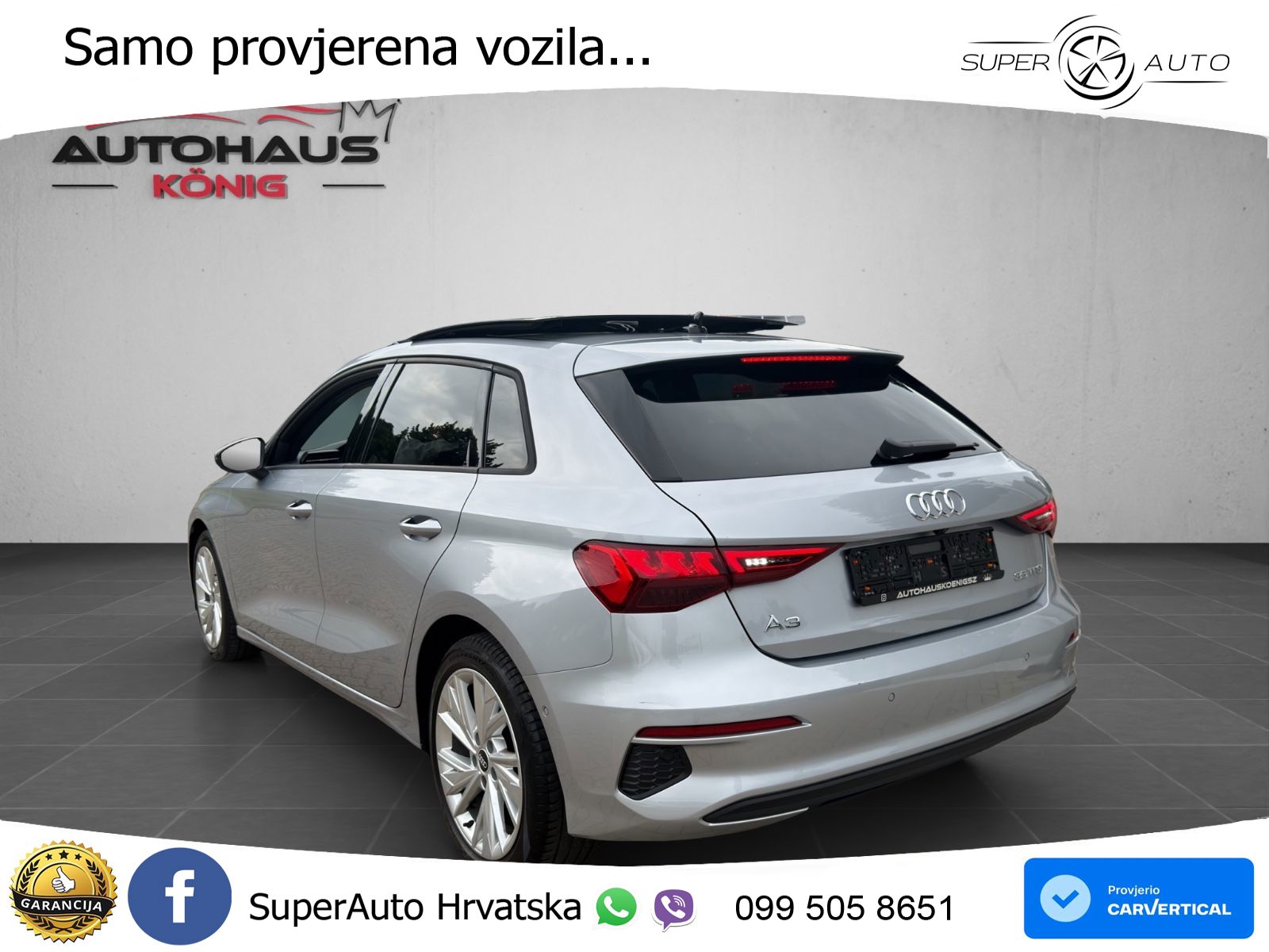 Audi A3 35 TFSI (150 KS) LED+GR SJED+ACC