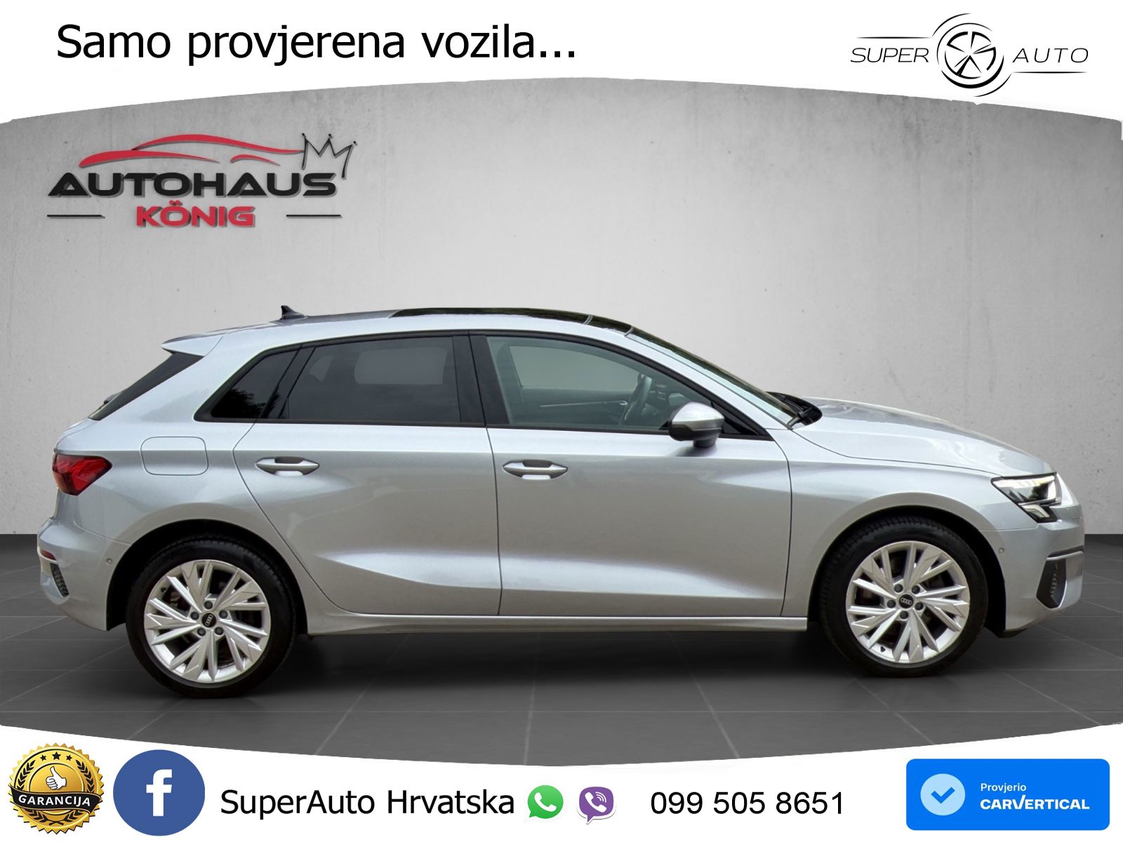 Audi A3 35 TFSI (150 KS) LED+GR SJED+ACC