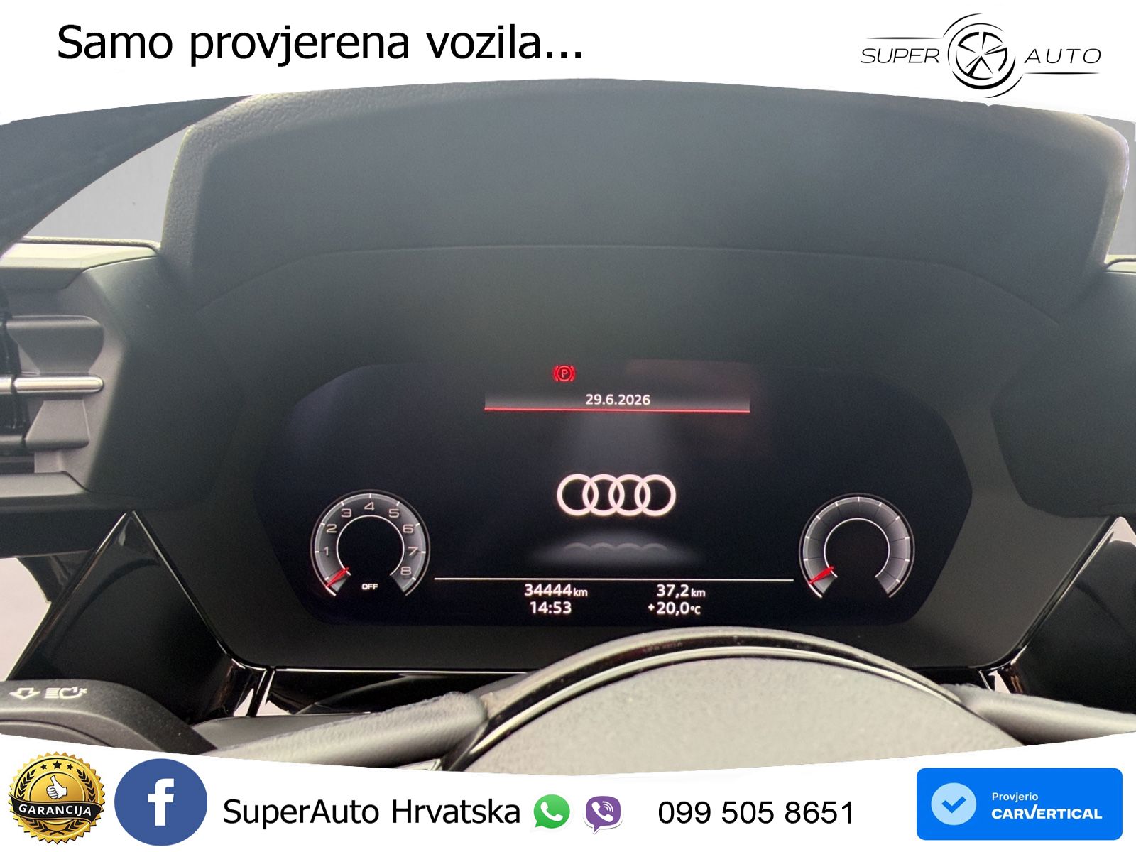 Audi A3 35 TFSI (150 KS) LED+GR SJED+ACC