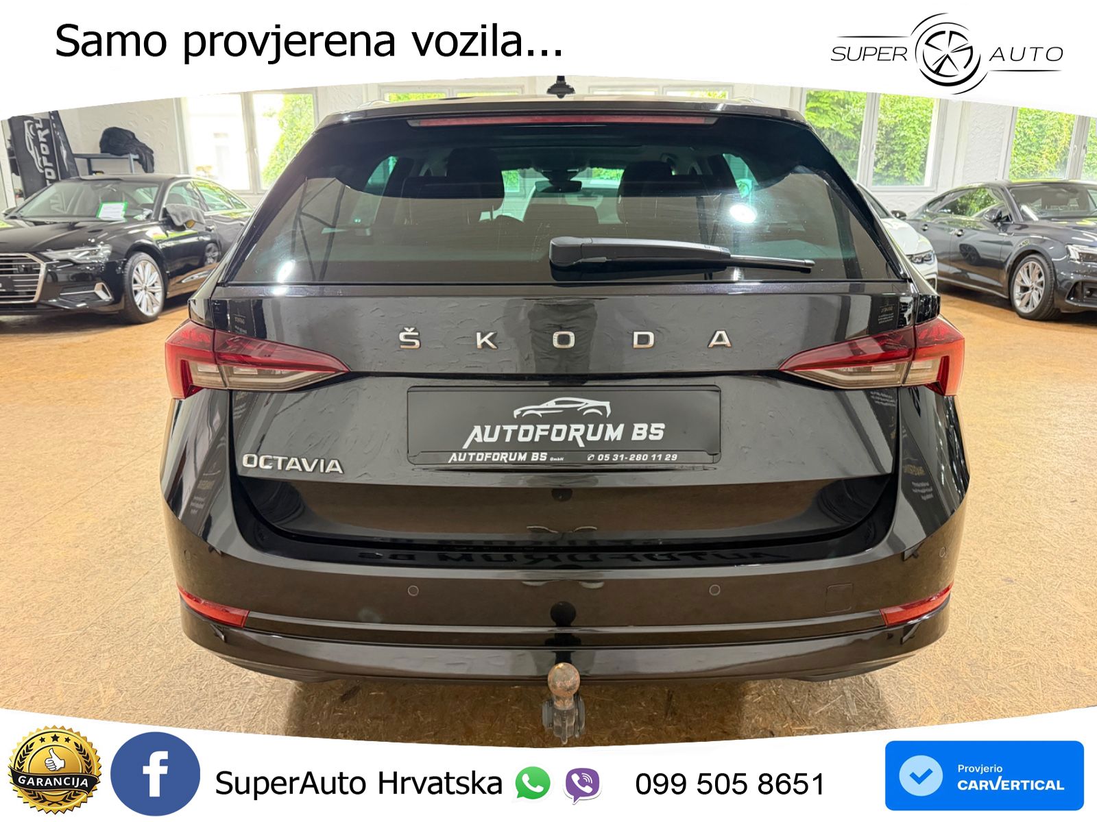 Škoda Octavia Combi 2.0 TDI (150 KS) DSG LED+GR SJED+ACC