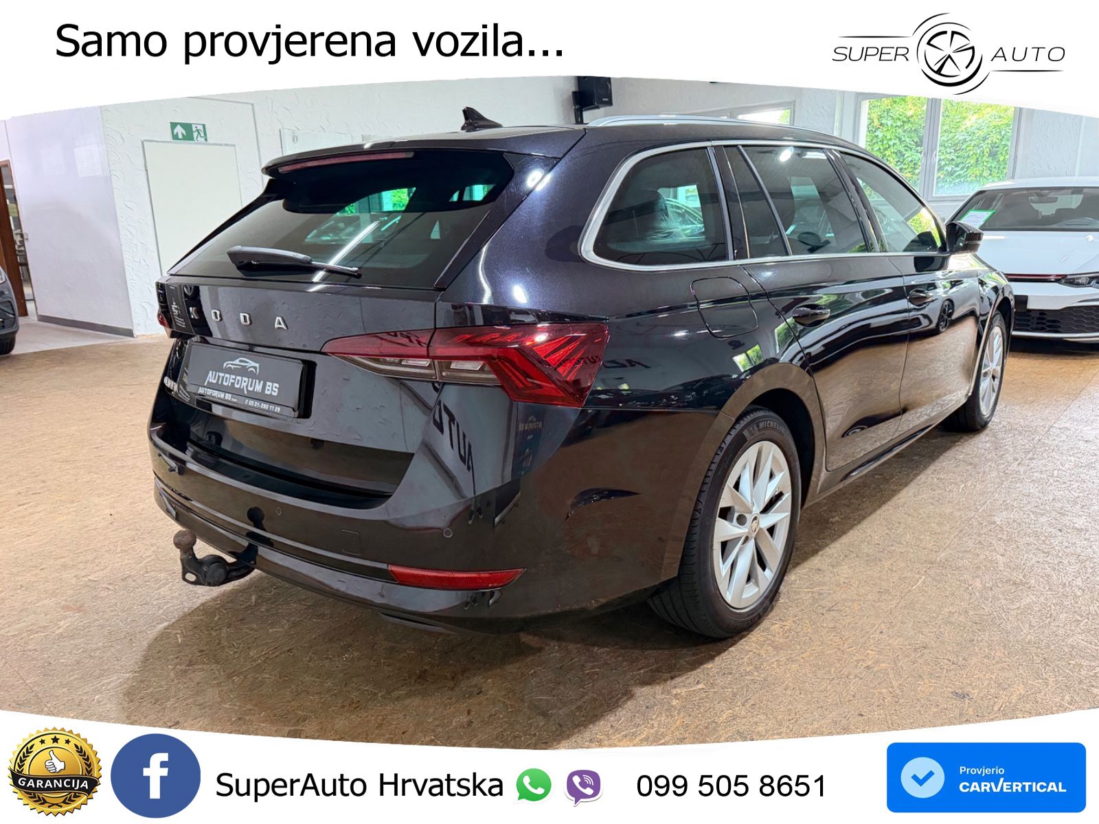 Škoda Octavia Combi 2.0 TDI (150 KS) DSG LED+GR SJED+ACC